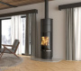 Печь-камин Thorma DELIA  Ceramic Plus Black