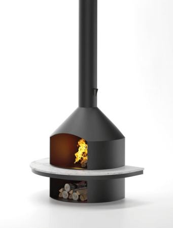 Островной камин LEDI