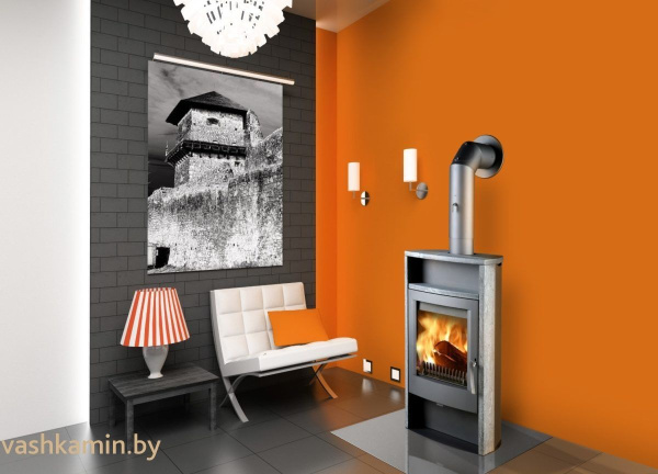 Печь-камин Thorma  ALVESTA Soapstone