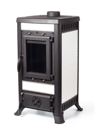 Печь-камин Klemens Белый Fireway