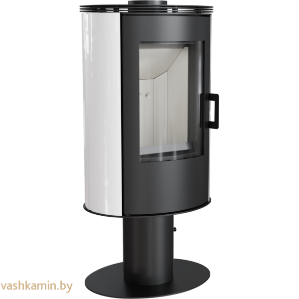 Печь камин Kratki KOZA AB S N O KAFEL BIALY