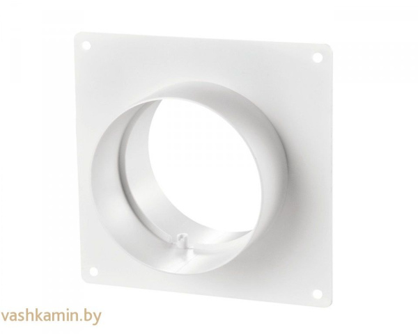 Соединитель с пластиной для круглых каналов ПВХ