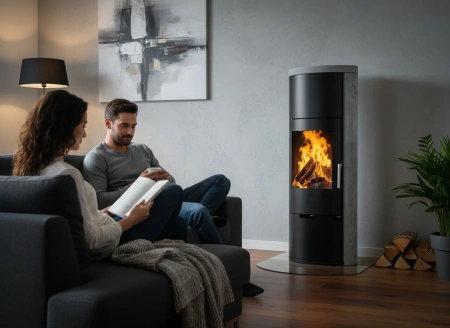 Печь-камин Ember E-11 Serpentino