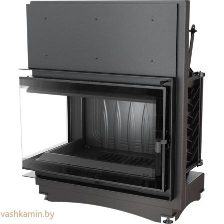 OLIWIA/L/BS/DECO 18 Угловая каминная топка Kratki