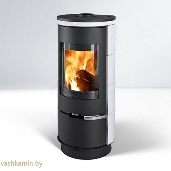 Печь-камин Thorma ANDORRA Standard Ceramic белая