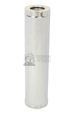 Труба Термо L1000 ТТ-Р с хомутом (310-0.8/304)