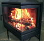 KFD ECO MAX 7 R D с шибером Basic (правая) Угловая каминная топка