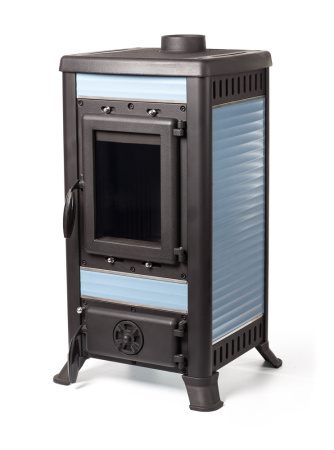 Печь-камин Klemens Голубой Fireway