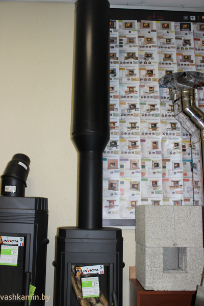 Сэндвич-труба для дымохода L=1000 мм 430 сталь