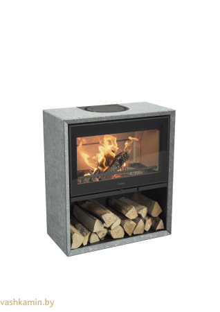 Contura 320TG талькомагнезит стеклянная дверь