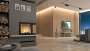 DEFRO HOME IMPULS ME BL/BP угловая каминная топка