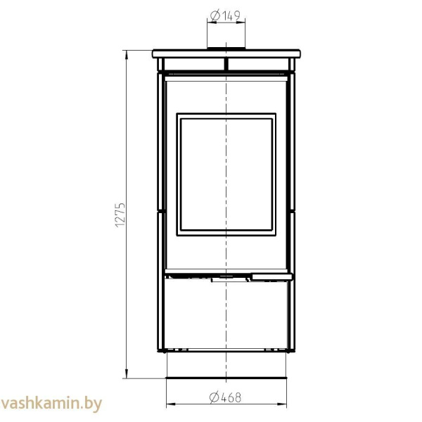 Печь-камин Thorma ANDORRA Plus Serpentino