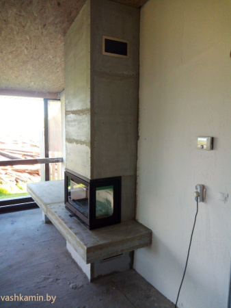 Jotul I620 FLR+управление горением ERS01+ теплонакопительная масса HSS