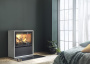 Contura 320A декоративный камень чугунная дверь
