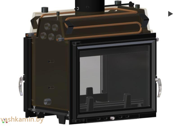 ZUZIA/T/PW/19/W Каминная топка с водяным контуром