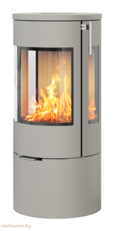 RAIS Viva L 100 3 стекла, стальная дверь, платина, кофейный, белый, никель, серебро