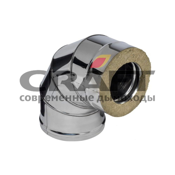 Сэндвич-колено 90° Craft AISI 316-0,8/304-0,5