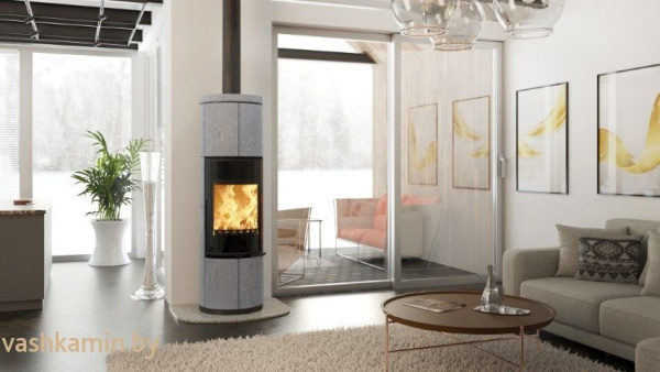 Печь-камин Thorma ZION Serpentino