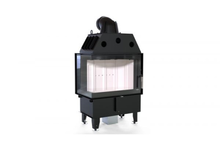 DEFRO HOME INTRA SM BP/BL  угловая каминная топка