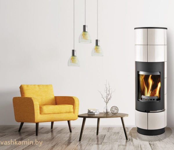 Печь-камин Thorma DELIA  Ceramic Standard White