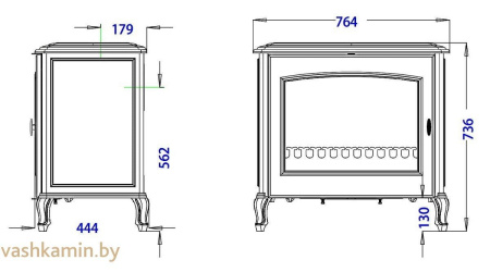 Печь камин Invicta Poêle Classic