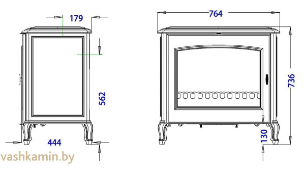 Печь камин Invicta Poêle Classic